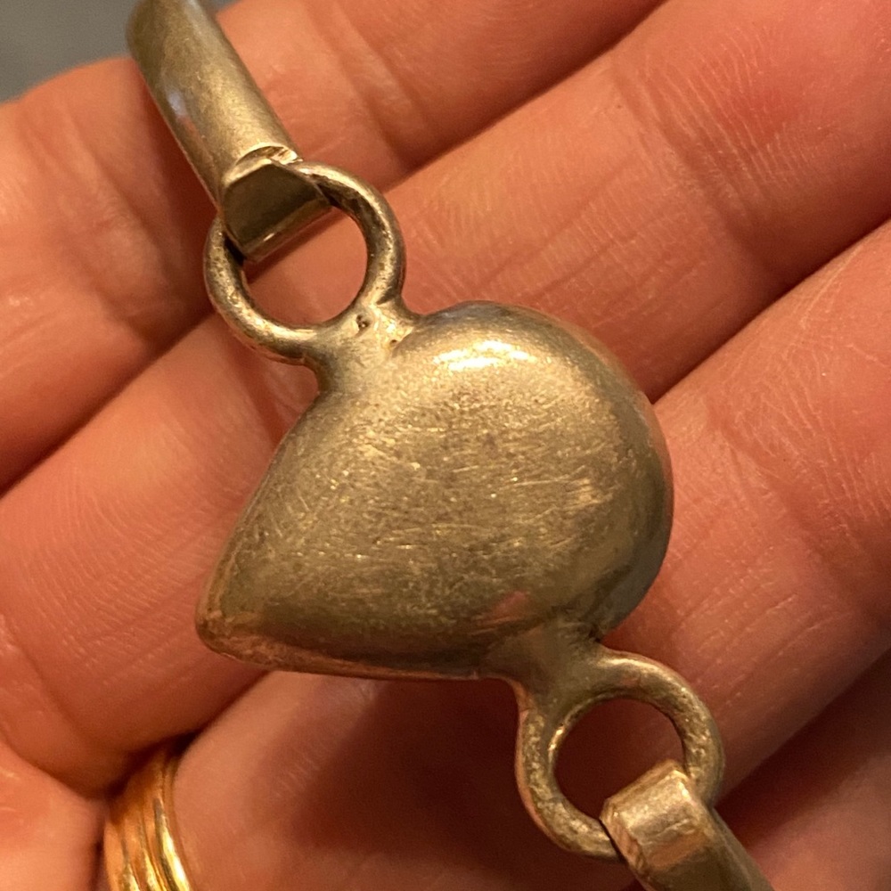 Silver bracelet - needs cleaning